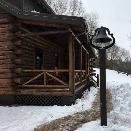 Secluded Log Cabin on 300 Acres Near the Heart of Amish Country Ohio