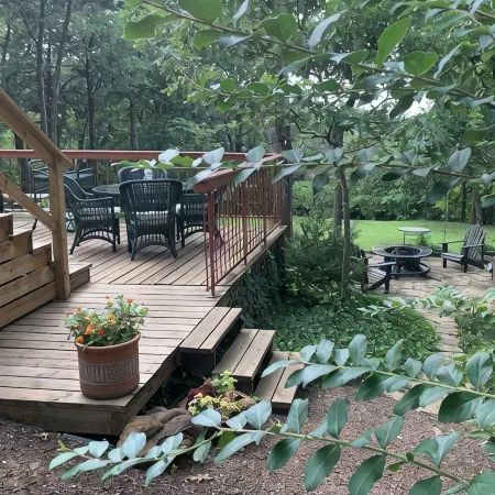 Lakeview @ Firefly Hideaway Lake Texoma Hot Tub King Bed FirePit Boat Parking