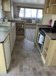 Modern static caravan available at popular Seton Sands Holiday Village. - 2-Star