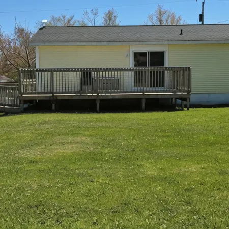 Ranch home with 3 bedrooms upstairs and 1 down. Refurnished June of 2022