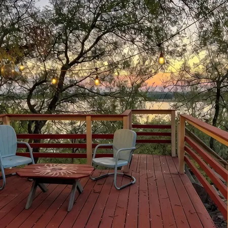 Relax at Sunset Cabin — Panoramic Lakefront Views!