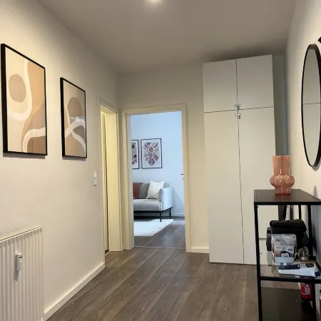 Neue, Stylische 2-zimmer Wohnung in der Innenstadt mit Balkon