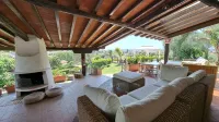 Villa Veranda, big private pool in relaxing green hills just 4 km from the beach