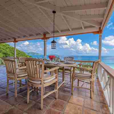 Exceptional design, spacious covered decks, super views, set in Long Bay Estate Dining/Meeting Rooms