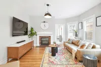 Modern Victorian 3BR 2BA Apt with Parking - 4-Star
