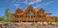 Gorgeous 5 Bedroom Log Cabin for your ALL YEAR relaxation by Zion National Park - WiFi
