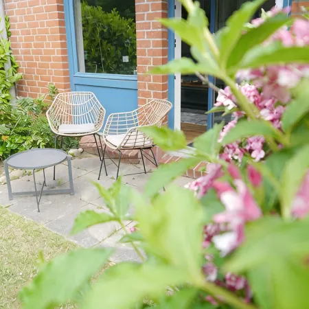 Modern Vacation Apartment with Terrace in Büsum