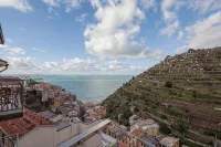 Casa 67 Seaview Studio with Terrace & Jacuzzi in Manarola - WiFi