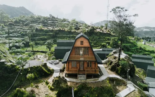 Sikunir Pondok Cabin By Travelink - Mountain View