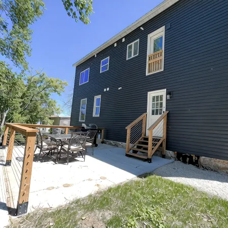 Relax N Rentals Waterfront 2 Br LW Algoma WI Kayaks Grill Fire Pit