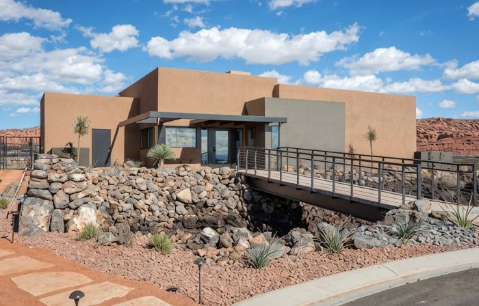 Stunning Snow Canyon Views from this Private Location in High End Community