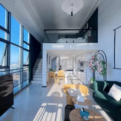 Mondrian Homestay (Ganzhou Wanxiang SOHO) - Apartemen