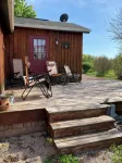 Located Behind a Tree Filled Garden Near Our Horse Barn and Farm Sanctuary. - Chalets