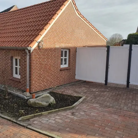 Lovingly renovated farm worker's house