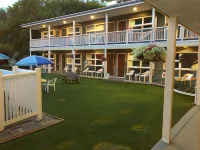 Lido Motel Lake George - Bergblick