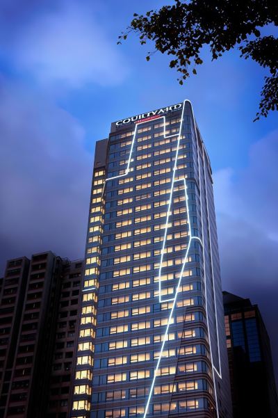 デラックス・ルーム コートヤード byマリオット 香港の写真