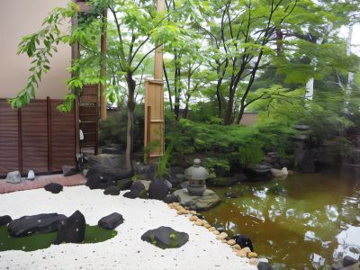 庭 草津温泉望雲の写真