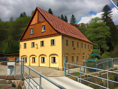 Penzion U Vyhlídky Hoteles en Chřibská