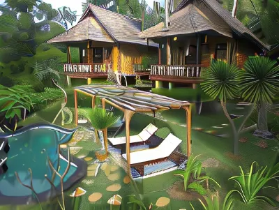 Jepun Didulu Cottages Hotel in zona Tirta Gangga