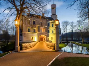Zamek Karpniki Schloss Fischbach