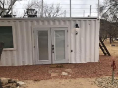Mini farmhouse style container Homes #1