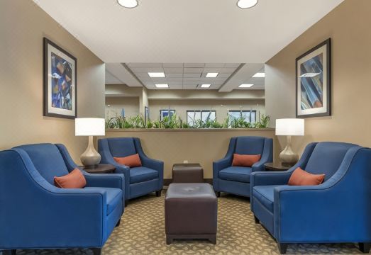 힐튼 샌안토니오 공항 스파크의 야외 수영장