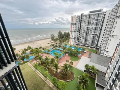 VitaminSEA3 Seaview 6PAX Studio Netflix A-8-13A Hôtels à : Kuantan