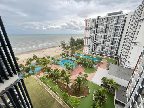 VitaminSEA3 Seaview 6PAX Studio Netflix A-8-13A Hotels in Куантан