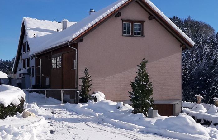 Loft in the countryside with garden access and sauna