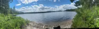 900 sq/ft off-grid cabin nestled on Upper Cranberry Lake. Pet Friendly!