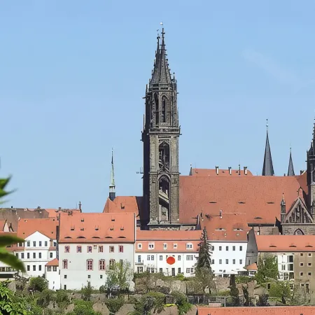 View of the old town from the castle hill