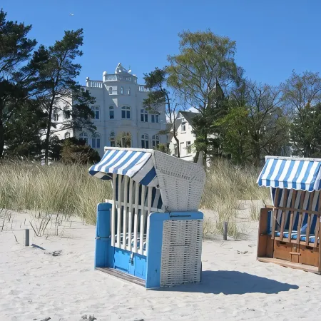 Peaceful, Sunny  Vacation Apartment Directly on the Beach Promenade, Beach