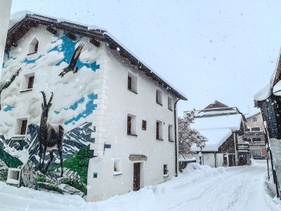 Vacation apartment with panoramic views of the Swiss mountains