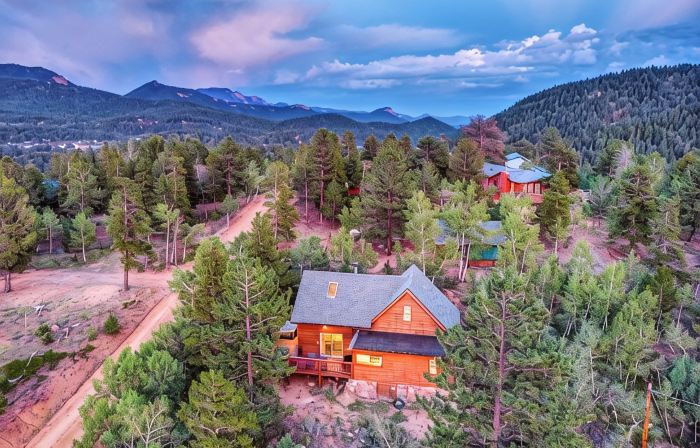Best Hot Tub View in Bailey - Family & Pet Friendly BBQ / Hot Tub / Near Denver