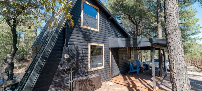 "LUX MOD CABIN" In the Pines.  Pine, AZ Hotels in Pine