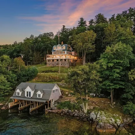 Winnipesaukee's Finest Waterfront Mansion w/Boathouse and Private Beach