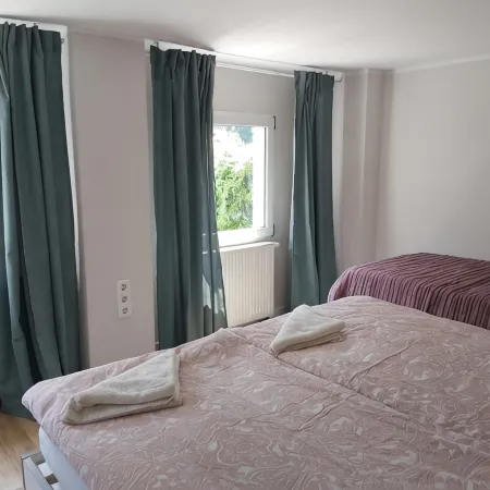 Two-storey house with dishwasher and washing machine