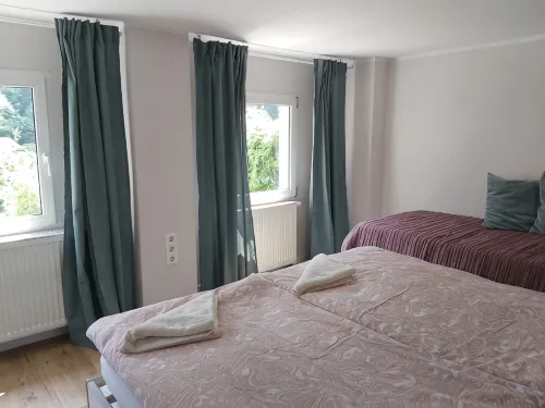 Two-storey house with dishwasher and washing machine
