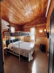 Cabin on private beach on a lake near Brainerd! 2 bedrooms, sleeps 7! - Homestays