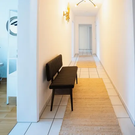 Seahorse, stylish apartment centrally located in Ulm, 3 bedrooms, kitchen, bathroom