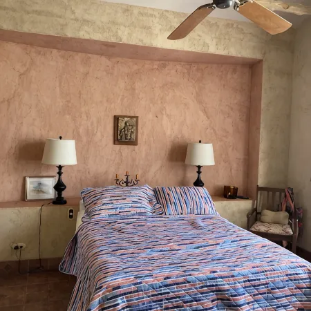Mexican/mediterranean Villa At 10 Minutes Walk to Beach with private pool
