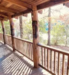 Cabin C at Smith Lake Alabama Cabin’s - balcony
