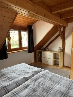 Sonniges Apartment am Alten Binauer Schloss -malerischer Ausblick auf den Neckar - 民泊