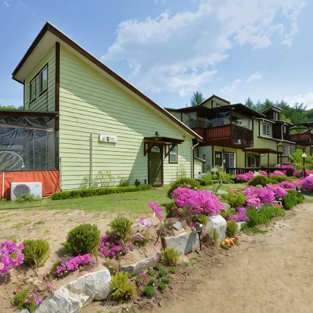 Hoengseong Byeoreulssoda Pension Отели рядом с достопримечательностью «Поле для гольфа Oak Valley Resort»