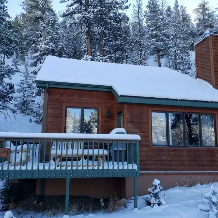Perfect Family Cabin, Walking Distance to RMNP and the River in Aspen Brook + AC