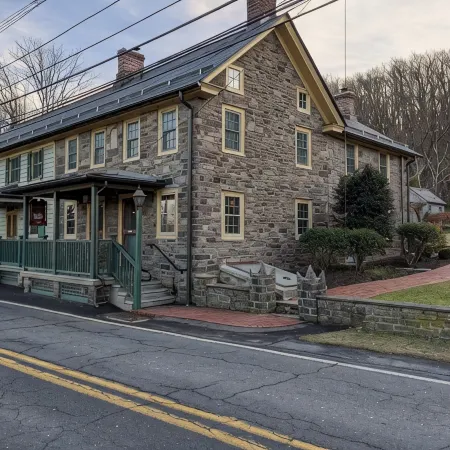 New Hope area Historical Bucks County Stone House circa 1732