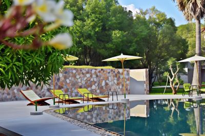 屋外プール テンプレーション ホテルの写真