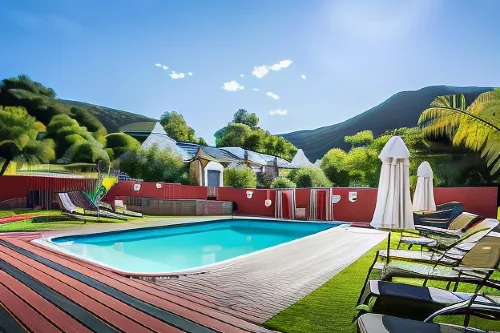 De Oude Meul Country Lodge & Restaurant - parkir