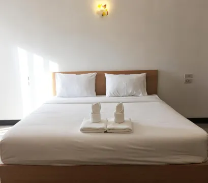 ห้องดับเบิลเตียงคิงไซส์ห้ามสูบบุหรี่