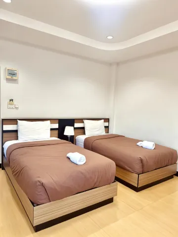 ห้องพักพร้อมระเบียง(เตียงเดี่ยว 2 เตียง)